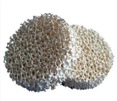 Filtro de cerámica de espuma de alúmina para aluminio fundido