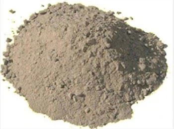 Material de apisonamiento para el orificio de roscado del convertidor
